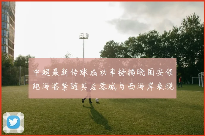中超最新传球成功率榜揭晓国安领跑海港紧随其后蓉城与西海岸表现不俗